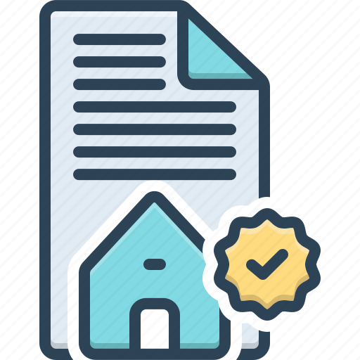 Agreement, allow, authorize, home, license, permit, sanction icon - Download on Iconfinder