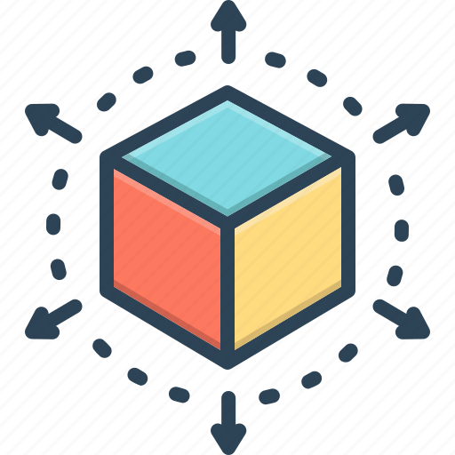 Connection, cube, geometry, perspective, viewpoint icon - Download on Iconfinder