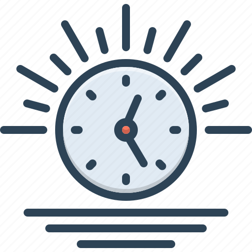 Afternoon, analog, clock, day, half, lunchtime, time icon - Download on Iconfinder