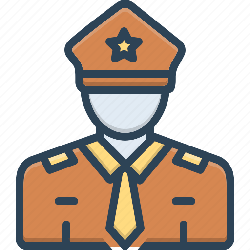 Cop, enforcer, guard, policeman, protect, secure, security icon - Download on Iconfinder