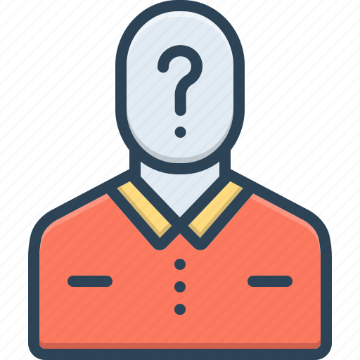 Anonymous, conjecture, guess, inference, presumption, question, who icon - Download on Iconfinder