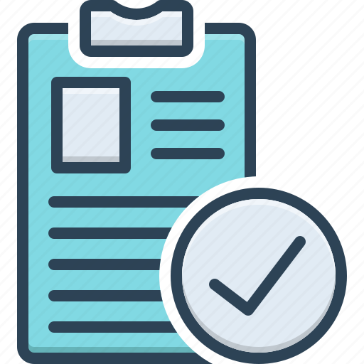 Checklist, concept, form, letter, note, paper, work icon - Download on Iconfinder