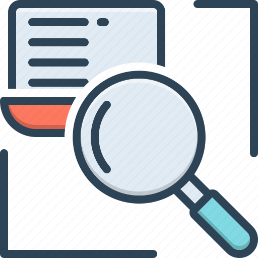 Discovery, finding, inquiry, investigation, magnifying, research, review icon - Download on Iconfinder
