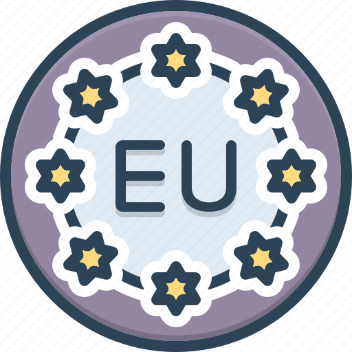 Banner, community, continent, country, european, flag, union icon - Download on Iconfinder