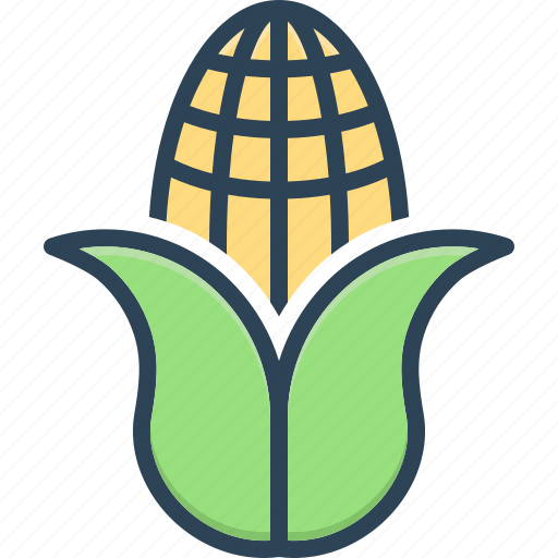 Agricultural, corn, cultivation, maize, nutrition, popcorn, sweetcorn icon - Download on Iconfinder