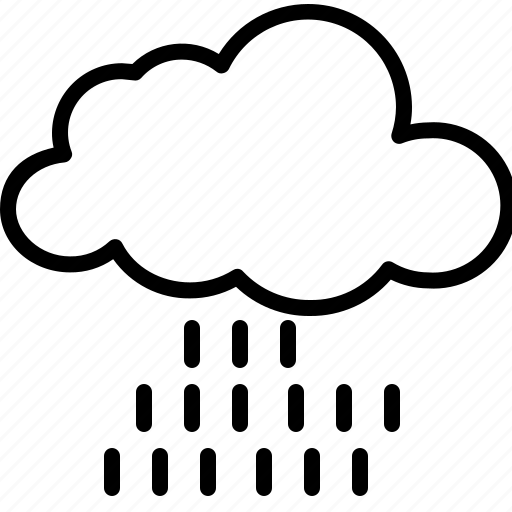 Cloud, nature, rain, water, drop, weather, drizzel icon - Download on Iconfinder