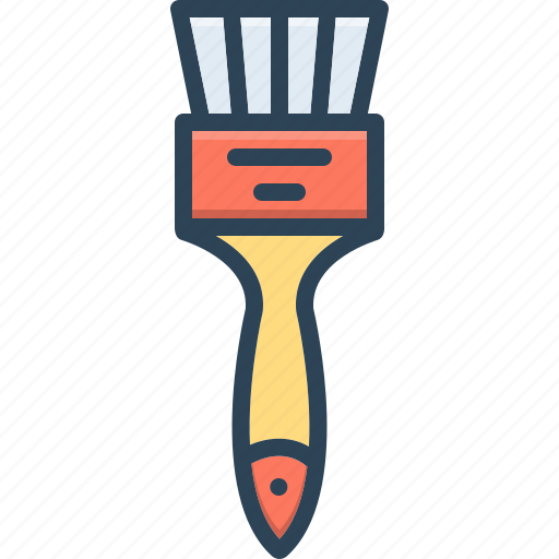 Repair, artistic, brush, renovation, creativity, equipment, painter icon - Download on Iconfinder