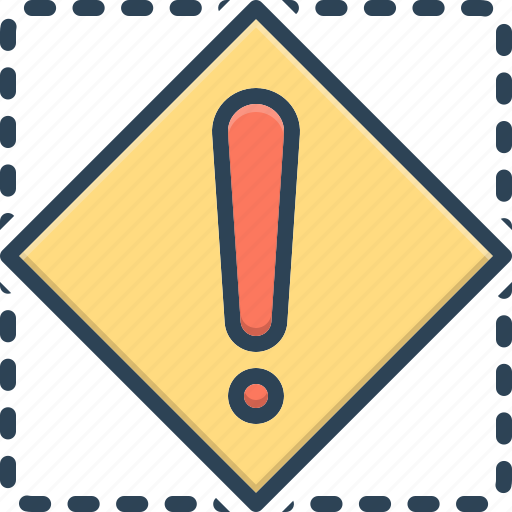 Hazard, import, priority, except, exclamation mark, prevent, caution icon - Download on Iconfinder