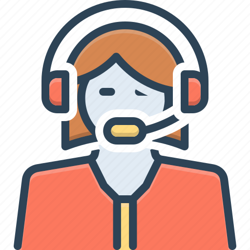 Headphone, assistant, service, subsidiary, auxiliary, accessory, telemarketing icon - Download on Iconfinder