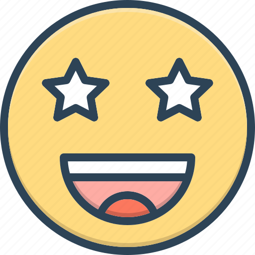 Cheerful, expression, wow, excitement, funny, happy, exciting icon - Download on Iconfinder