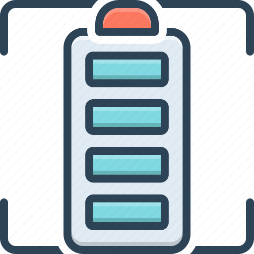 Charge, battery, rechargeable, power, electricity, full, energy icon - Download on Iconfinder