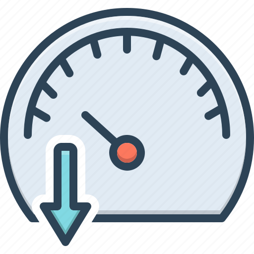 Slow, stilly, accelerate, gauge, speedometer, indicator icon - Download on Iconfinder
