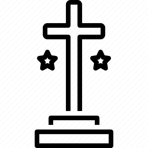 Cross, spirituality, god, sign, holy, crucifix, catholic icon - Download on Iconfinder