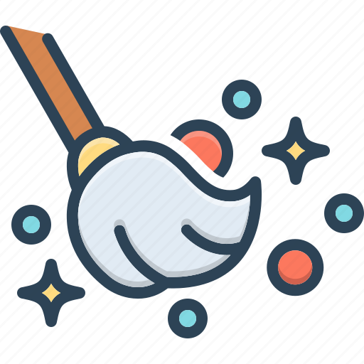 Clean, distinguishable, mop, broom, garbage, wipe out, keeping clean icon - Download on Iconfinder