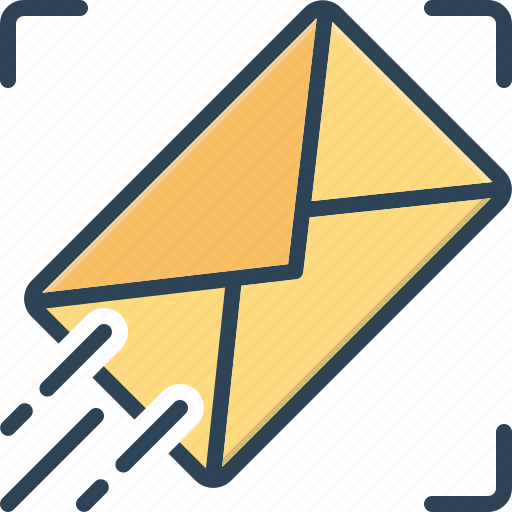 Sending, message, mail, communication, envelope, letter, post icon - Download on Iconfinder