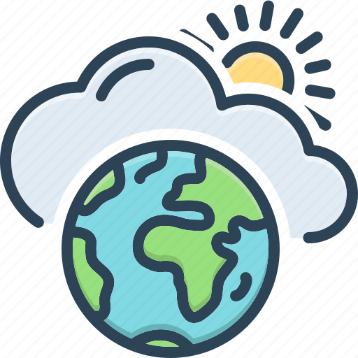Atmosphere, environment, condition, weather, climate, cloudy, global icon - Download on Iconfinder