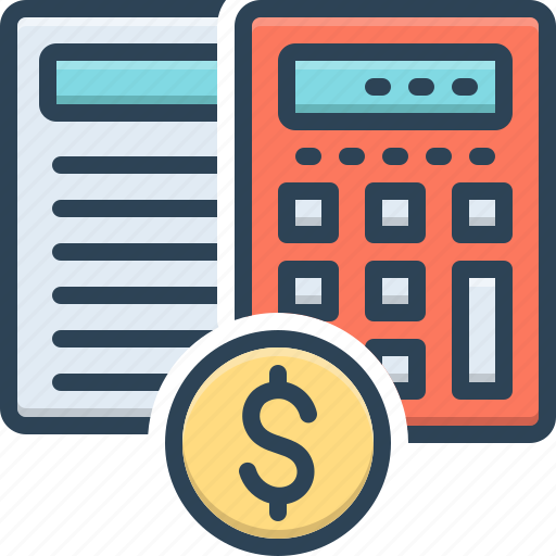 Estimates, calculation, editable, document, banking, arithmetic icon - Download on Iconfinder
