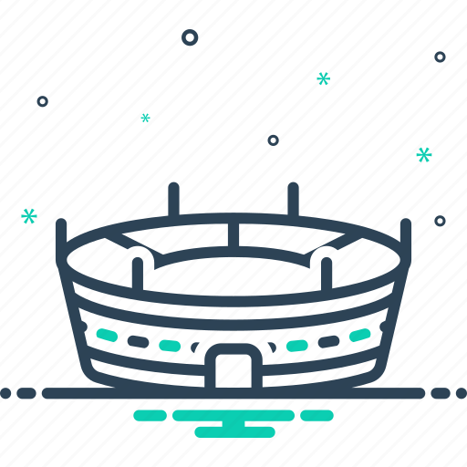Arena, amphitheater, palaestra, cirque, stadium, competition, sport icon - Download on Iconfinder