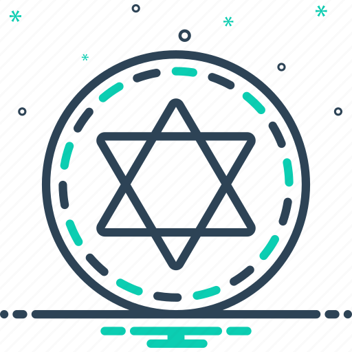 Hebrew, star, david, jewish, hanukkah, holiday, ethnicity icon - Download on Iconfinder