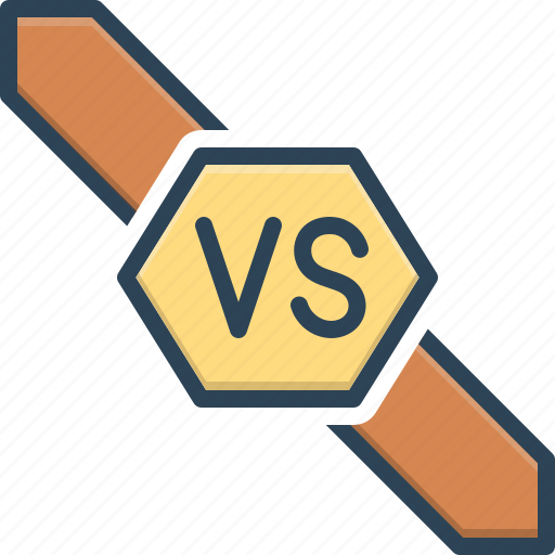 Versus, confrontation, competition, fight, battle, challenge, contest icon - Download on Iconfinder