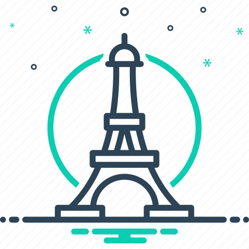 Paris, french, tower, europe, travel, landmark, monument icon - Download on Iconfinder