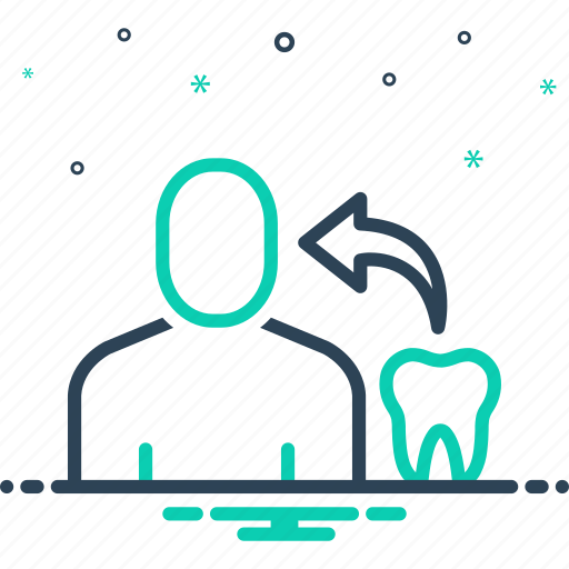 Relates, dentists, tooth, person, dental, hygiene, tooth loose icon - Download on Iconfinder