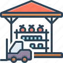 stored, warehouse, storeroom, storehouse, store, supermarket, boutique, marketplace, goods shed