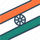 india, flag, national, country, history, tricolour, ethnic, patriotism, ashoka chakra