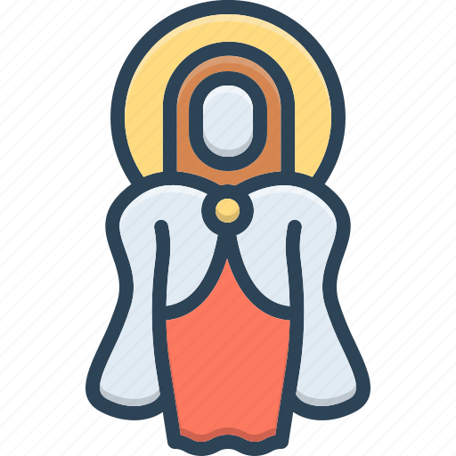 Maria, mary, holy, virgin, mother, female, catholic icon - Download on Iconfinder