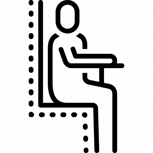 Position, correct, people, pain, sit, spine, posture icon - Download on Iconfinder