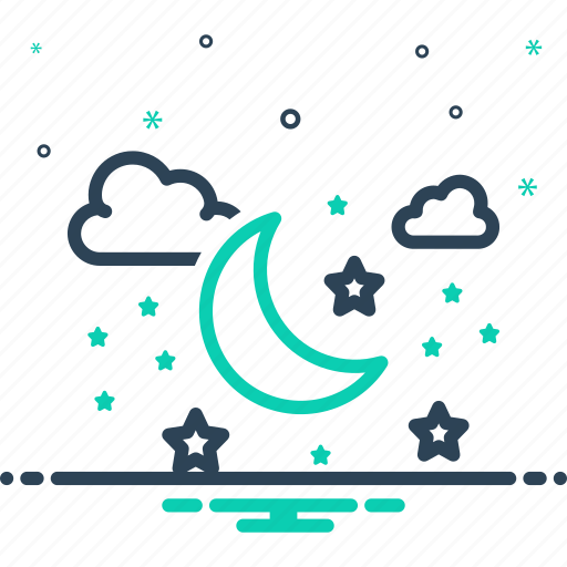 Nights, dark, dream, moon, cloud, nighttime, sleep icon - Download on Iconfinder