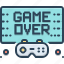 controller, finish, game, gameover, technology, video, videogame 