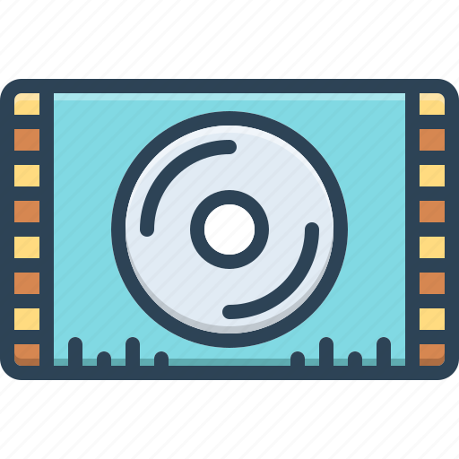 Indie, record, label, music, frame, countdown, motion picture icon - Download on Iconfinder