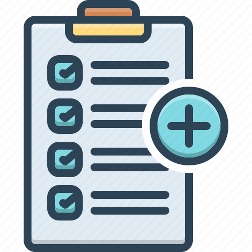 Additional, extra, added, supplementary, summary, surplus, document icon - Download on Iconfinder