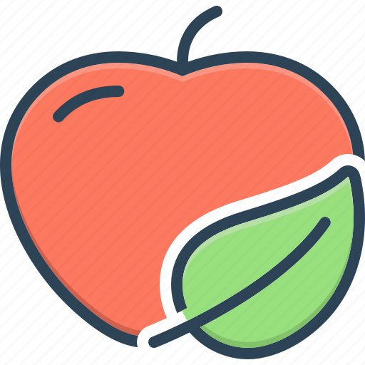 Fresh, fruit, natural, organic, editable, naturalistic, nutrition icon - Download on Iconfinder