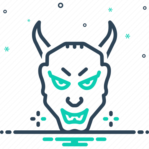 Evil, wicked, heinous, hideous, vicious, devil, horrible icon - Download on Iconfinder