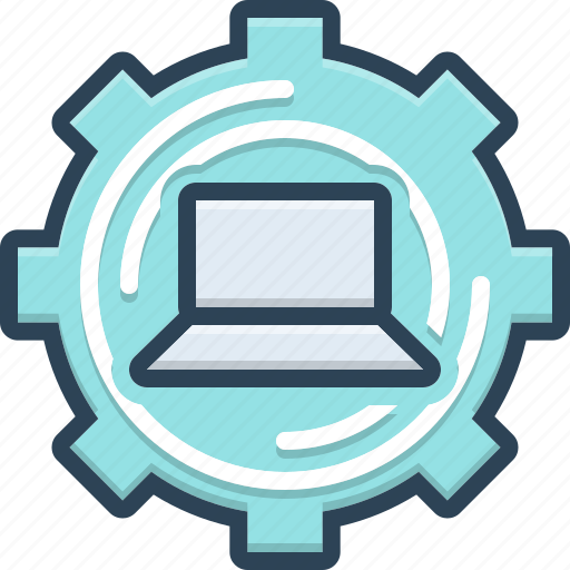 Laptop, repair, repayment, reset, restore, return, technology icon - Download on Iconfinder