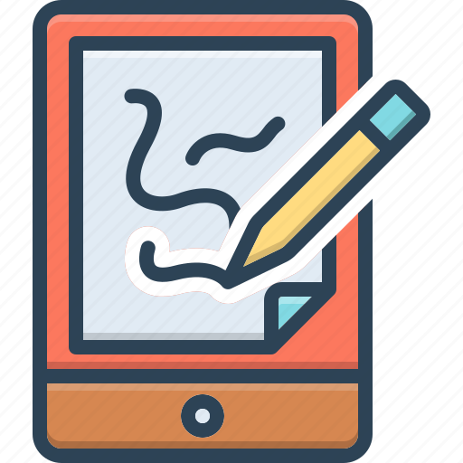 Draw, creativity, craft, paint, digital, drawing, pencil icon - Download on Iconfinder