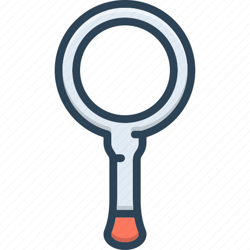 Len, magnifying, glass, search, optic, loupe, detective icon - Download on Iconfinder