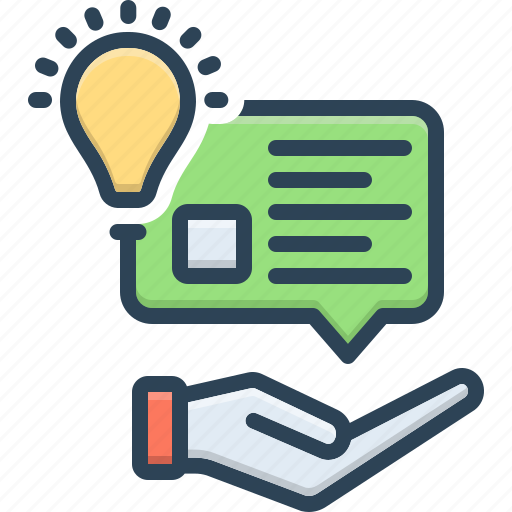 Suggestion, solution, lightbulb, proposition, opinion, innovation, proposal icon - Download on Iconfinder
