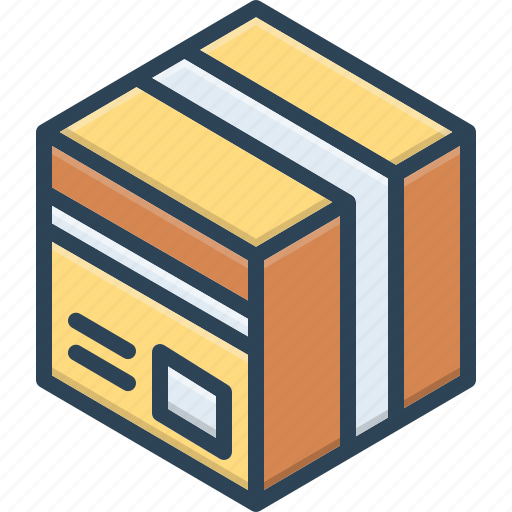 Box, carton, pack, packet, package, parcel, product icon - Download on Iconfinder
