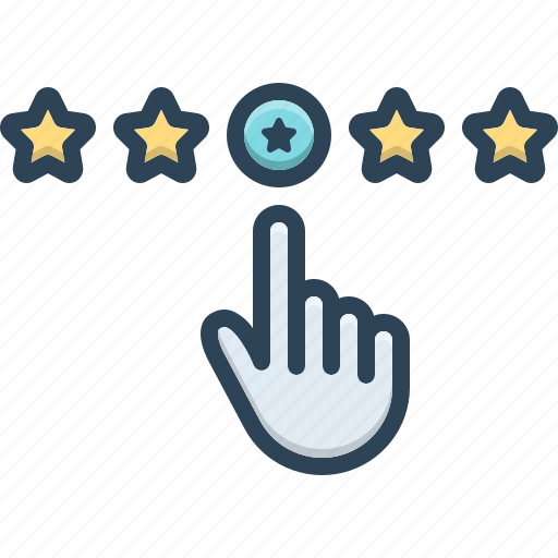 Rate, achievement, rating, feedback, review, evaluation, performance icon - Download on Iconfinder
