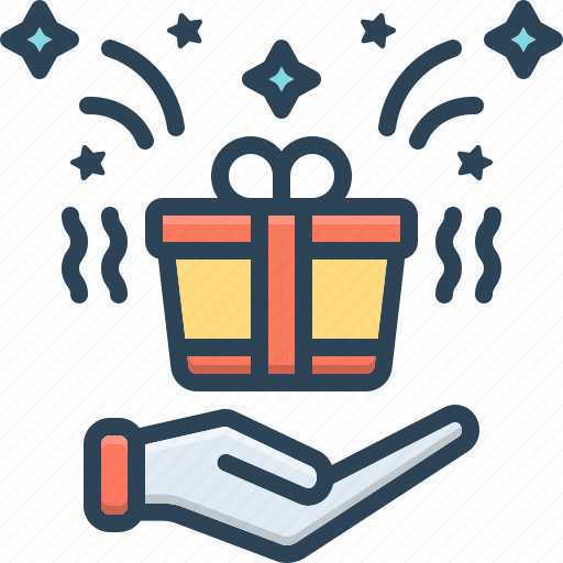 Refers, gift, surprise, prize, jackpot, bonanza, gift box icon - Download on Iconfinder