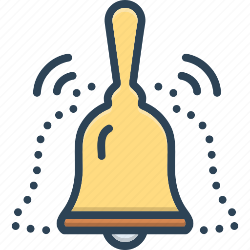 Bell, ringer, notification, alarm, jingle, tinkle, sonorous icon - Download on Iconfinder