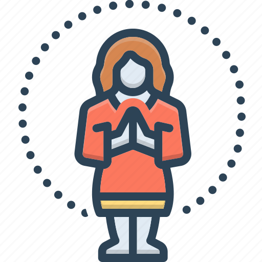 Favor, prayer, gesture, thankful, appreciation, clap, greeting icon - Download on Iconfinder