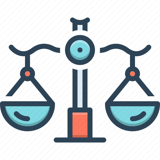 Equity, justice, scales, balance, equilibrium, weight, measurement icon - Download on Iconfinder
