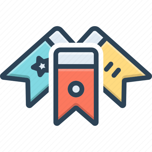 Bookmarks, tag, ribbon, popular, sticker, favourite, flag icon - Download on Iconfinder