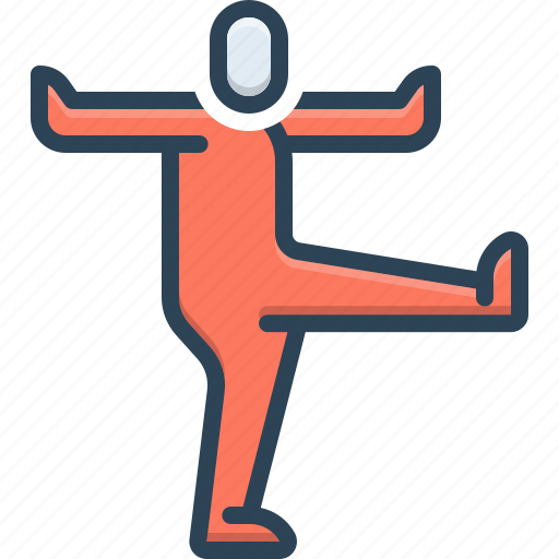 Physical, exercise, physical activity, movement, workout, yoga, limbering up icon - Download on Iconfinder