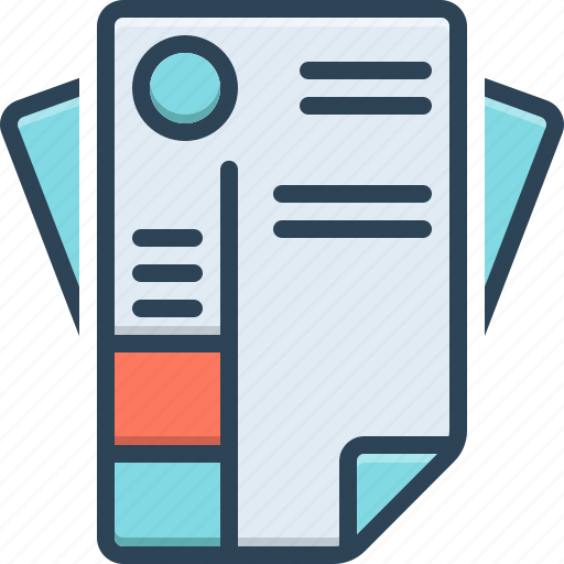 Cvs, file, folder, file format, document, file type, official papers icon - Download on Iconfinder