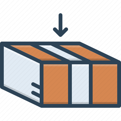 Pack, box, package, delivery, parcel, logistic, courier icon - Download on Iconfinder